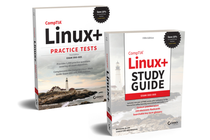 Carte CompTIA Linux+ Certification Kit - Exam XK0-005, Second Edition Richard Blum