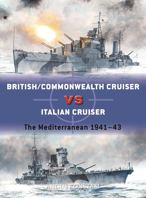Kniha British/Commonwealth Cruiser vs Italian Cruiser Angus Konstam