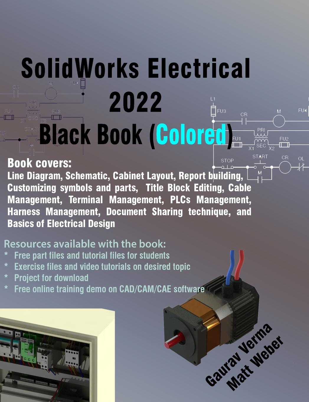 Carte SolidWorks Electrical 2022 Black Book (Colored) Matt Weber