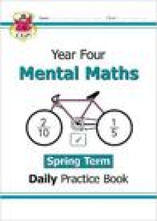 Kniha KS2 Mental Maths Daily Practice Book: Year 4 - Spring Term CGP Books