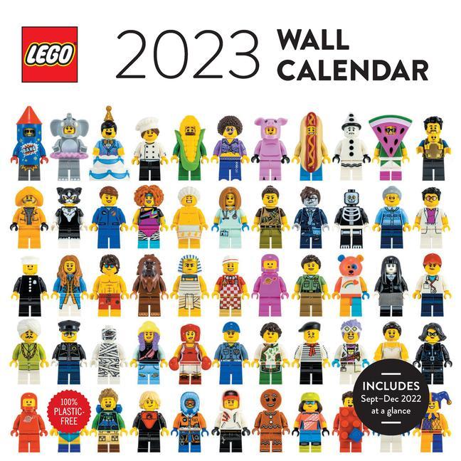 Naptár/Határidőnapló 2023 Wall Calendar: LEGO LEGO