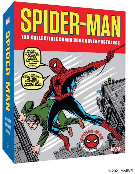 Tlačovina Spider-Man: 100 Collectible Postcards Marvel Entertainment