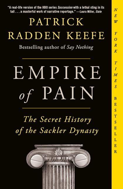 Książka EMPIRE OF PAIN PATRICK RADDEN KEEFE