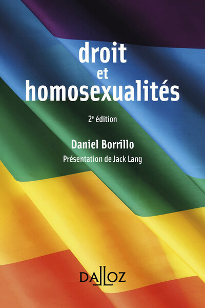 Buch Droit et homosexualités. 2e éd. Daniel Borrillo