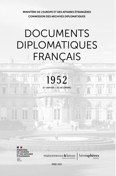 Carte Documents diplomatiques français Soutou