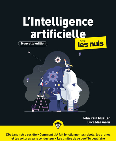 Книга L'Intelligence artificielle Pour les Nuls, NE John Paul Mueller