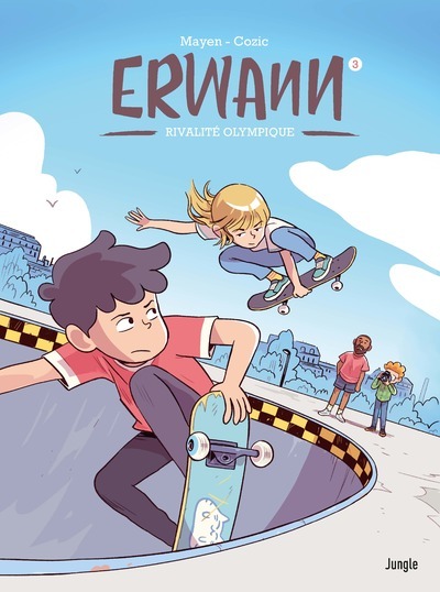 Knjiga Erwann - Tome 3 Rivalité olympique Cédric Mayen