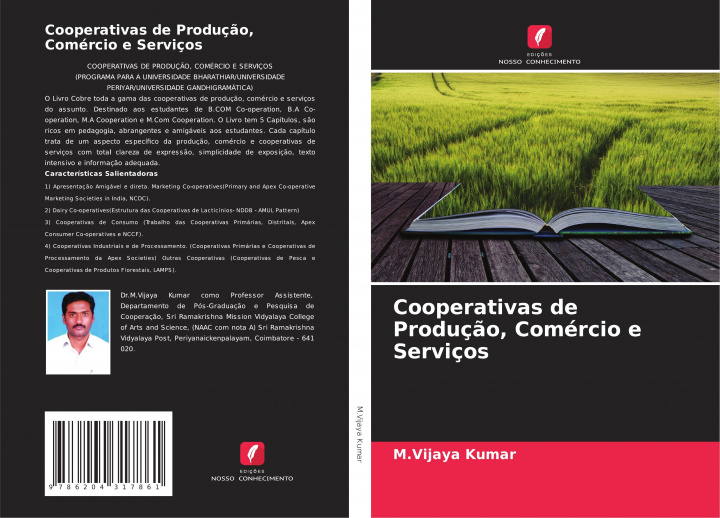Knjiga Cooperativas de Produç?o, Comércio e Serviços M.Vijaya Kumar