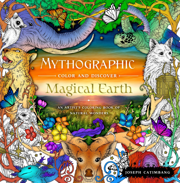 Carte Mythographic Color and Discover: Magical Earth 