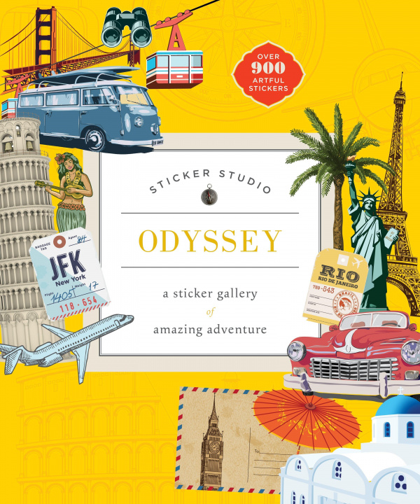 Book Sticker Studio: Odyssey: A Sticker Gallery of Amazing Adventure 