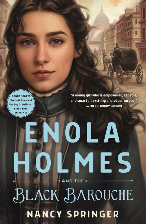 Книга Enola Holmes and the Black Barouche 
