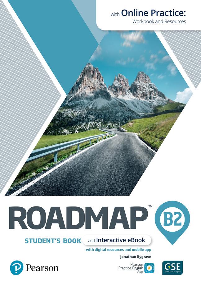 Book Roadmap B2 Student's Book & Interactive eBook with Online Practice, Digital Resources & App 