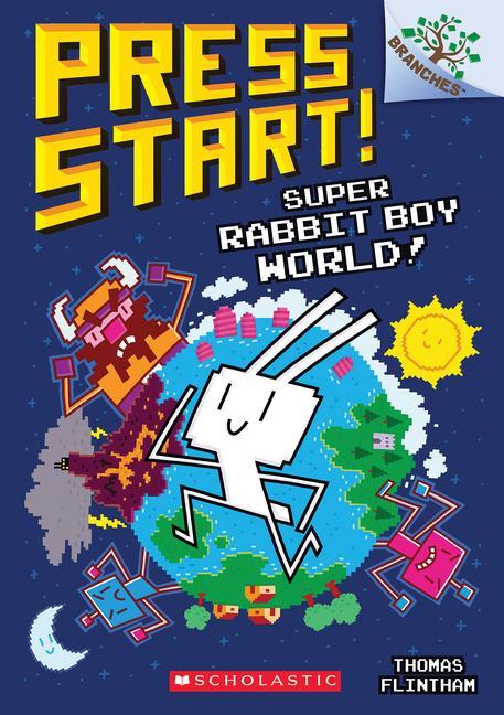 Könyv Super Rabbit Boy World!: A Branches Book (Press Start! #12) Thomas Flintham