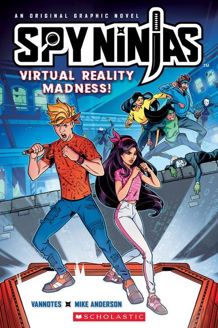 Könyv Spy Ninjas Official Graphic Novel: Virtual Reality Madness! Mike Anderson