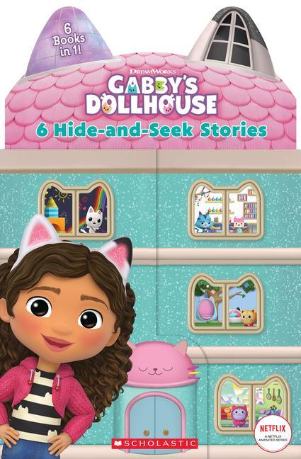 Book 6 Hide-And-Seek Stories (Gabby's Dollhouse Novelty Book) 