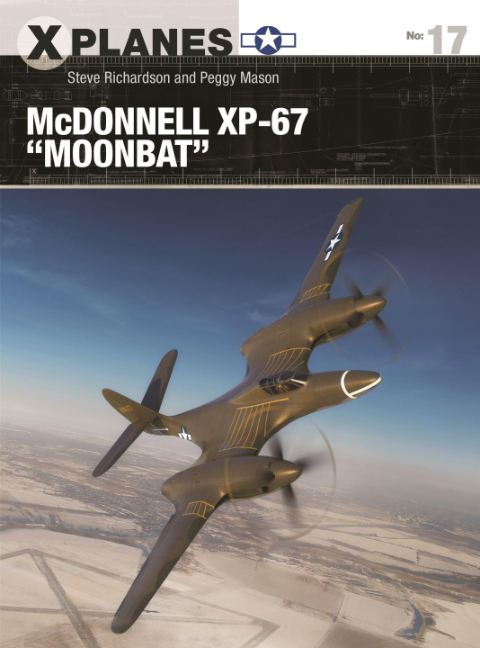 Książka McDonnell XP-67 "Moonbat" Peggy Mason