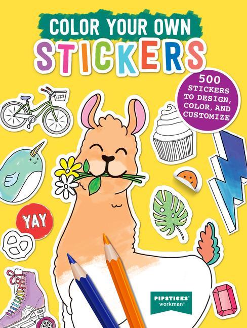 Книга Color Your Own Stickers 