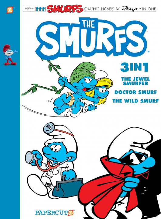 Kniha Smurfs 3-in-1 #7 