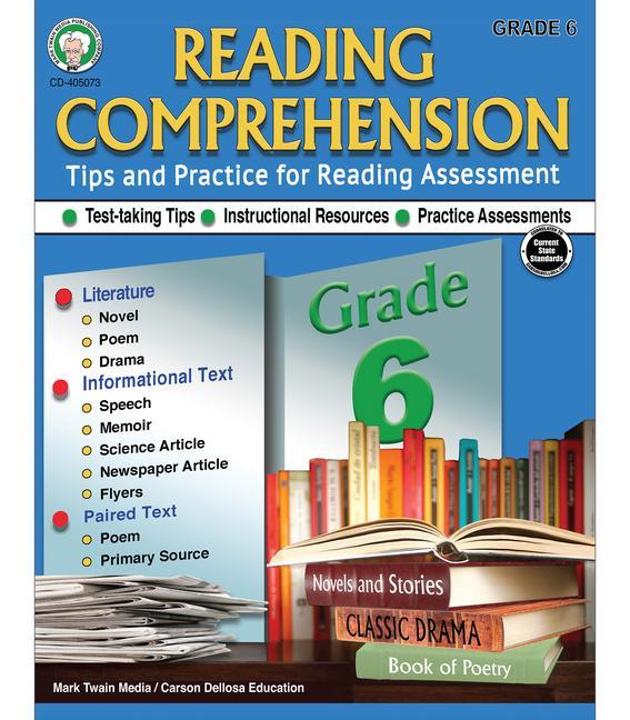 Kniha Reading Comprehension, Grade 6 Suzanne Myers