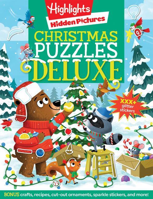 Book Christmas Puzzles Deluxe 