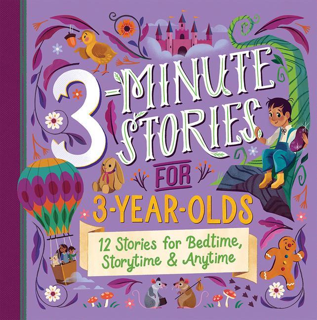 Kniha 3-Minute Stories for 3-Year-Olds 