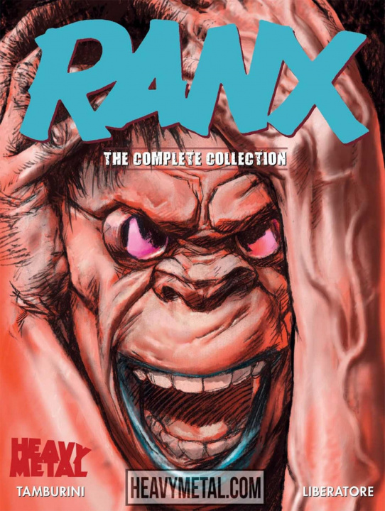 Книга Ranx: The Complete Collection Tanino Liberatore