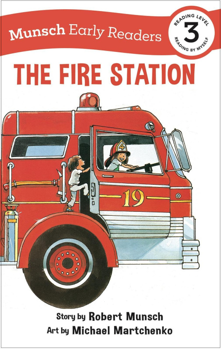 Knjiga Fire Station Early Reader Michael Martchenko