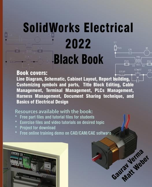 Kniha SolidWorks Electrical 2022 Black Book Matt Weber