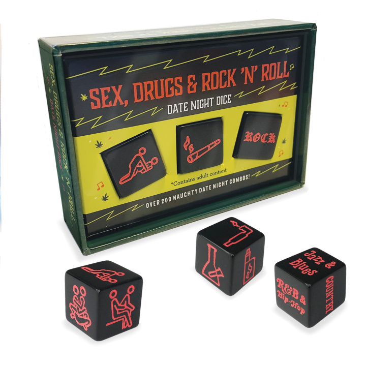 Hra/Hračka Sex, Drugs & Rock 'n' Roll: Date Night Dice 