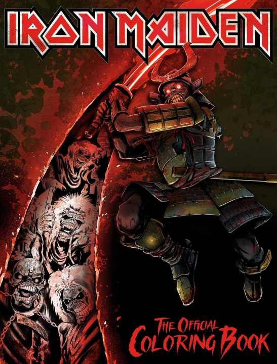 Carte Iron Maiden: The Official Coloring Book Lindsay Lee