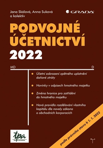 Könyv Podvojné účetnictví 2022 Jana Skálová