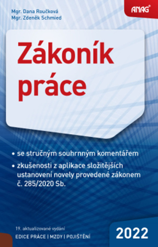 Könyv Zákoník práce Zdeněk Schmied