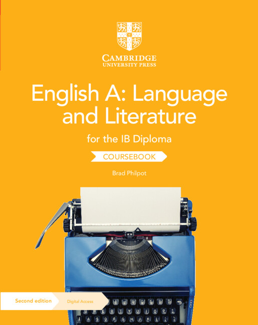 Book English A: Language and Literature for the IB Diploma Coursebook with Digital Access (2 Years) Brad Philpot