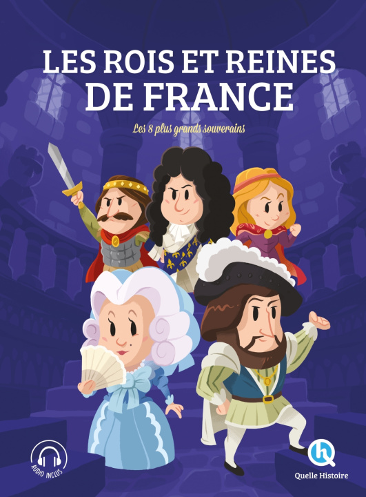 Kniha Les rois  et reines de France - L'intégrale 