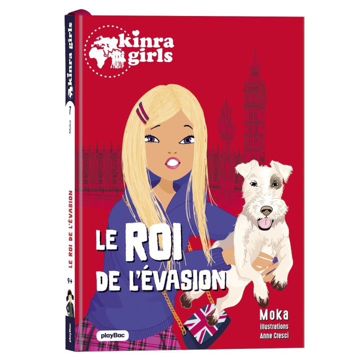 Книга Kinra Girls - Destination Mystère - Le roi de l'évasion - Tome 7 Moka