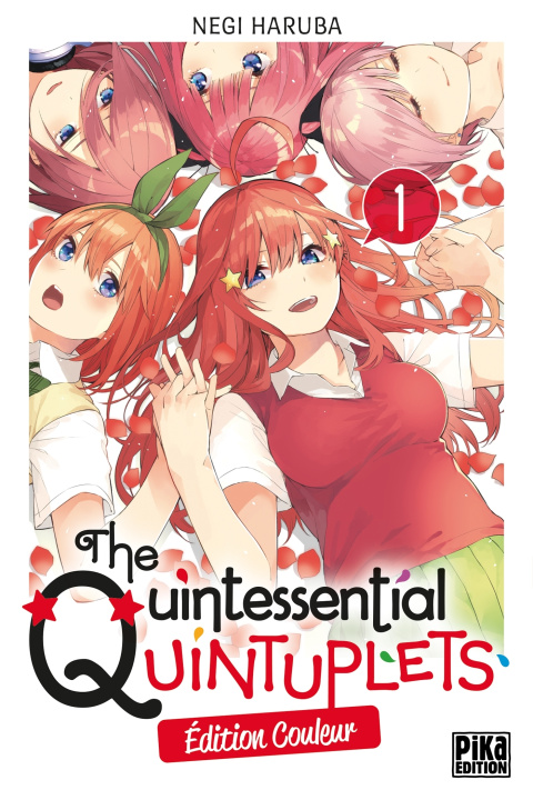Книга The Quintessential Quintuplets T01 Edition couleur 