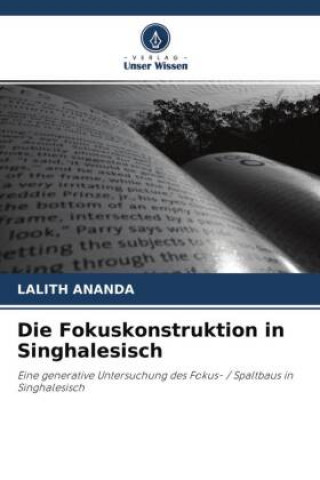 Buch Die Fokuskonstruktion in Singhalesisch Lalith Ananda