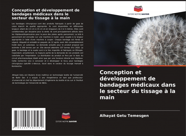 Kniha Conception et développement de bandages médicaux dans le secteur du tissage ? la main 