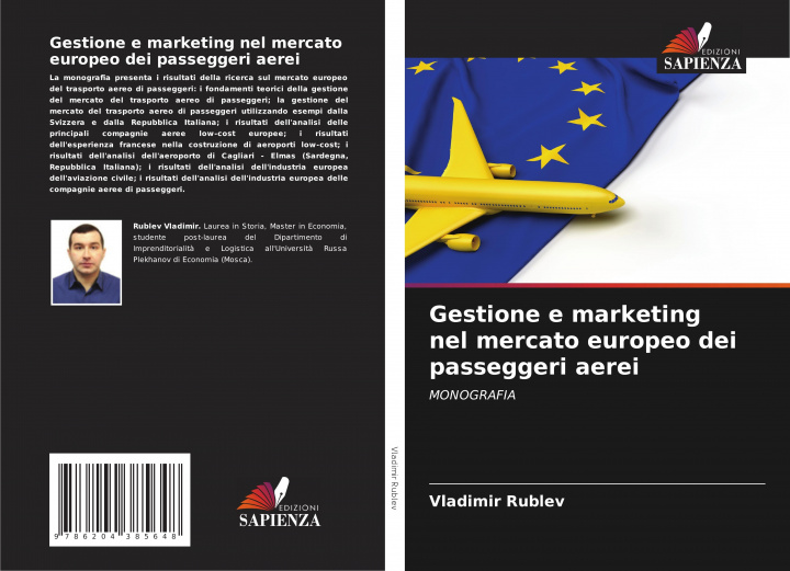 Buch Gestione e marketing nel mercato europeo dei passeggeri aerei Vladimir Rublev