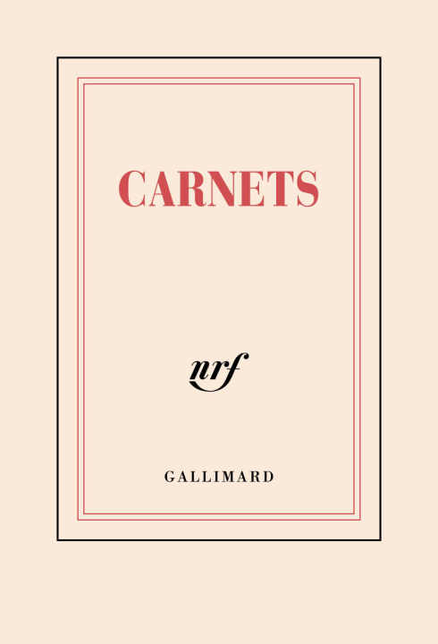 Kniha Carnet poche ligné "Carnets" (papeterie) COLLECTIFS GALLIMARD