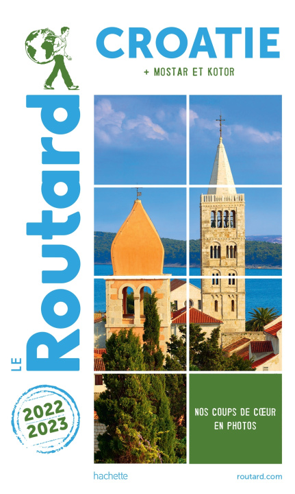 Carte Guide du Routard Croatie 2022/23 