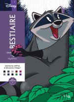 Книга Coloriages Mystères Disney - Bestiaire 