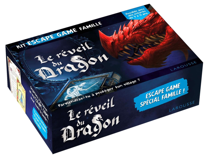 Kniha Kit escape game famille Le réveil du dragon collegium