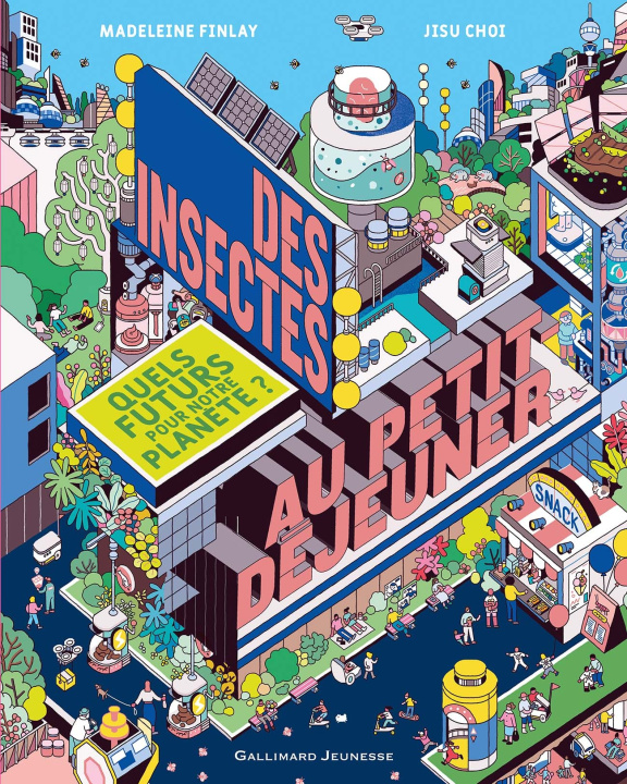 Carte Des insectes au petit-déjeuner MADELEINE FINLAY