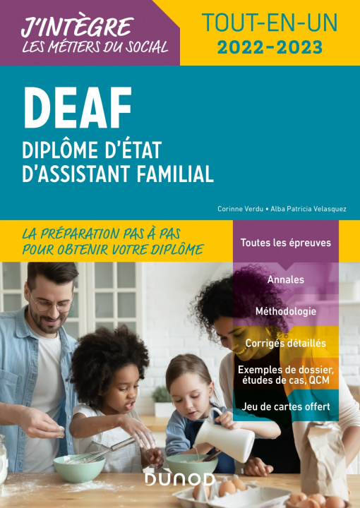 Carte DEAF - Tout-en-un 2022-2023 Corinne Verdu
