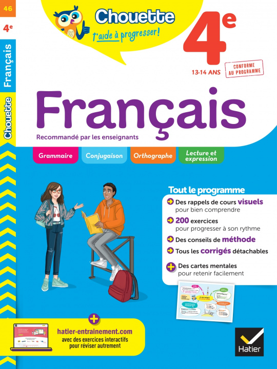 Boek Français 4e Hortense Bellamy