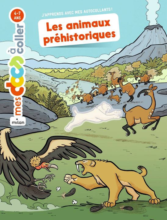Knjiga Les animaux préhistoriques Stéphanie Ledu