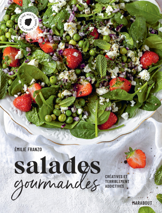 Könyv Salades gourmandes Emilie Franzo