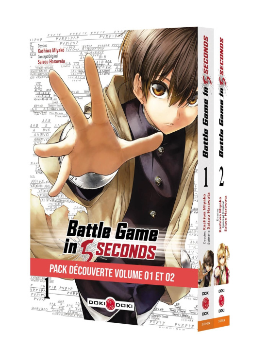 Kniha Battle Game in 5 Seconds - Pack découverte vol. 01 et 02 