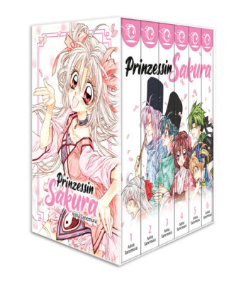 Kniha Prinzessin Sakura 2in1 Komplettbox Rosa Vollmer
